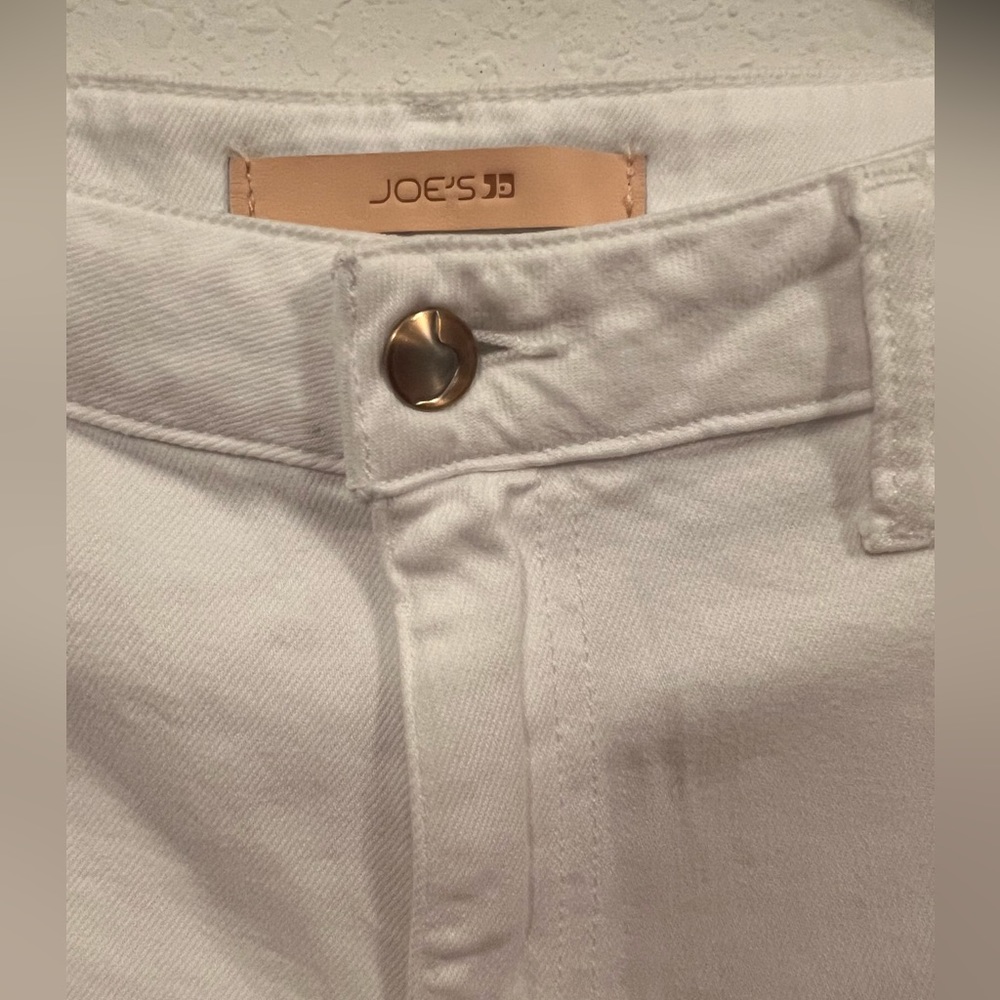 Joe’s High Rise Straight Crop White jeans 👖 - Picture 2 of 16